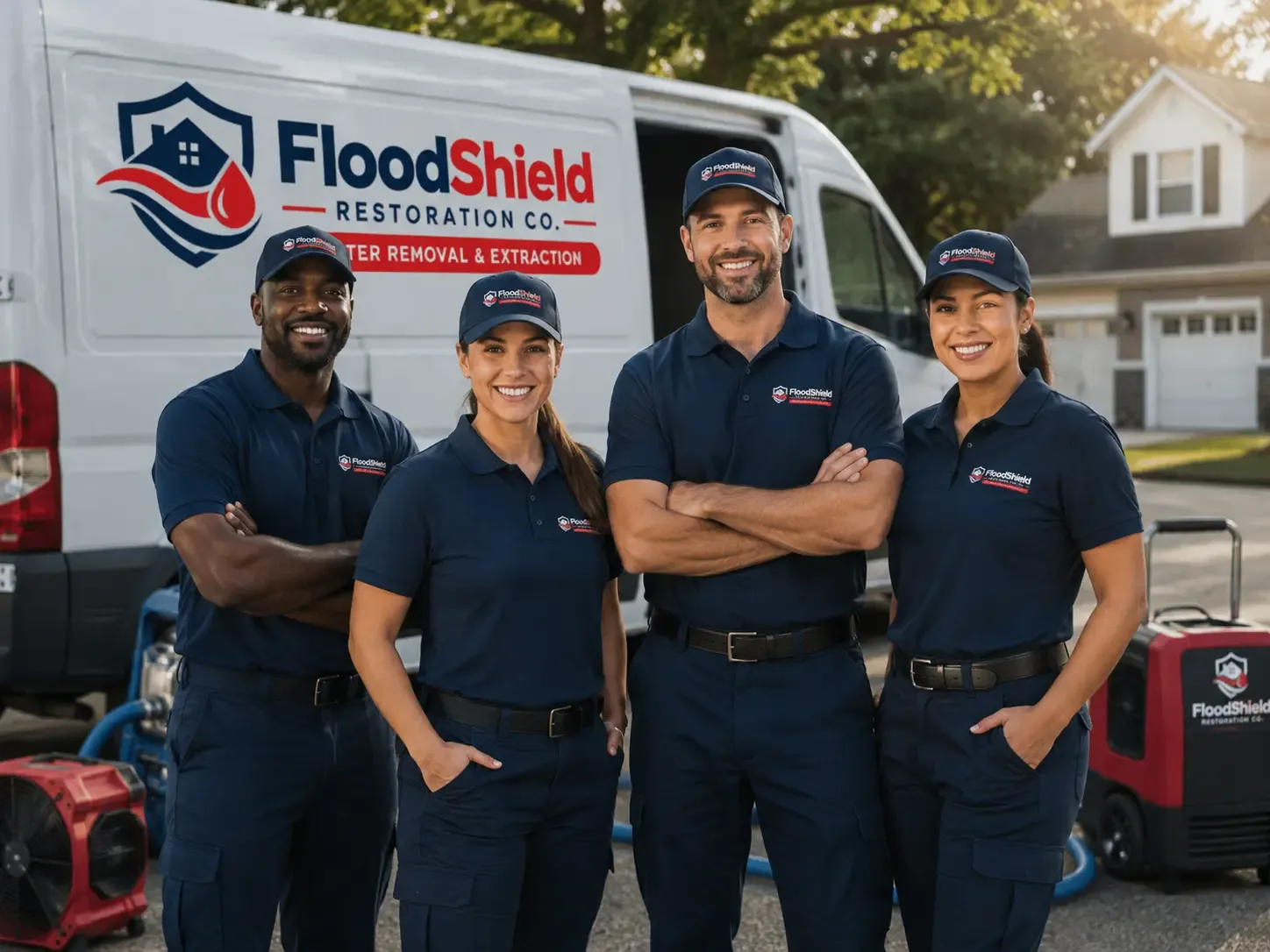 Flood Damage Restoration company in Birchleaf, VA